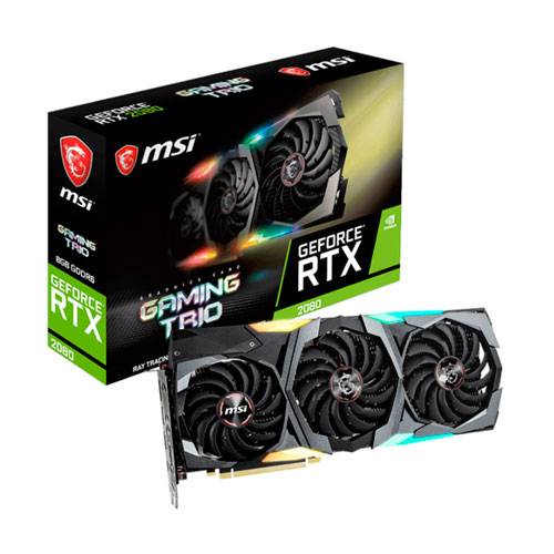 Видеокарта MSI GeForce RTX 2080 SUPER GAMING X TRIO 256 bit 8GB