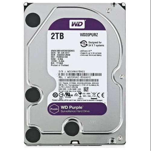 Жесткий диск Western Digital WD Purple 2TB (WD20PURZ)
