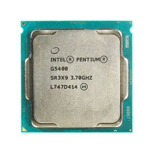 Центральный процессор Intel DualCore G5400 - 3.7 GHz, 4M, oem, LGA1151, CoffeeLake