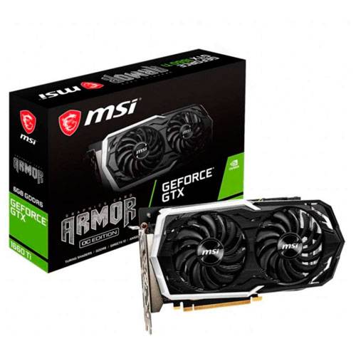 Видеокарта MSI GeForce GTX 1660 Ti ARMOR OC