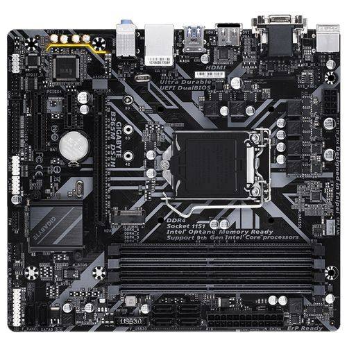 Материнская плата GIGABYTE B365M DS3H