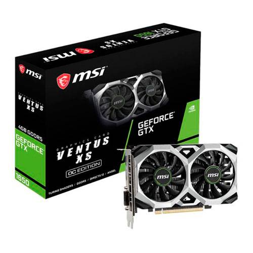Видеокарта MSI GeForce GTX 1650 128 bit Ventus XS OC
