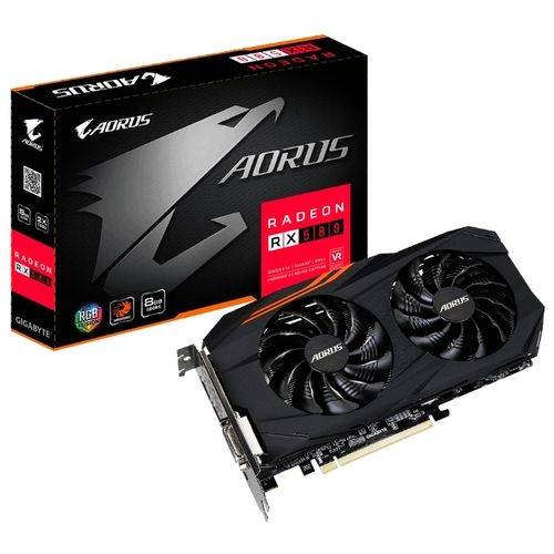 Видеокарта GIGABYTE Radeon RX 580 GV-RX580 AORUS 8GD