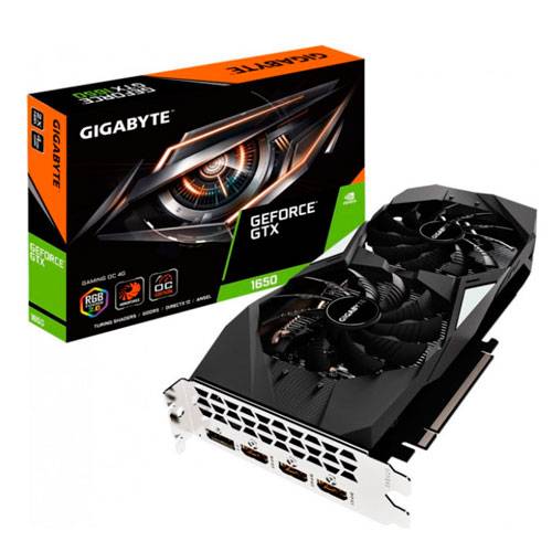 Видеокарта GIGABYTE GeForce GTX 1650 GV-N1650 GAMING OC 4GD