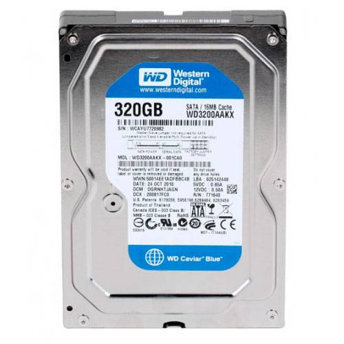 Жесткий диск Western Digital WD Blue 320GB (WD3200AAKS)