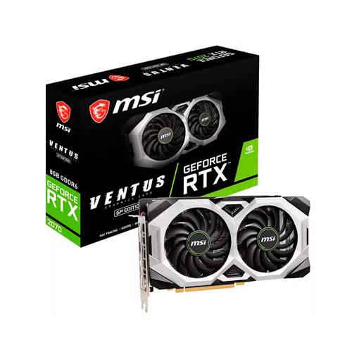 Видеокарта MSI GeForce RTX 2060 Ventus 8GB