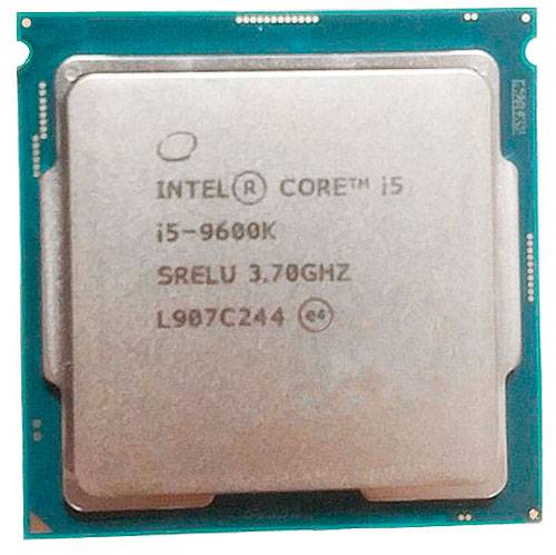 Центральный процессор Intel-Core i5 - 9600K, 3.7 GHz, 9M, oem, LGA1151, CoffeeLake