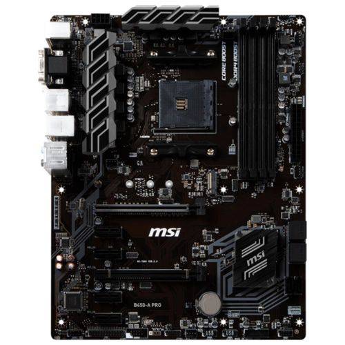 Материнская плата MSI B450-A PRO