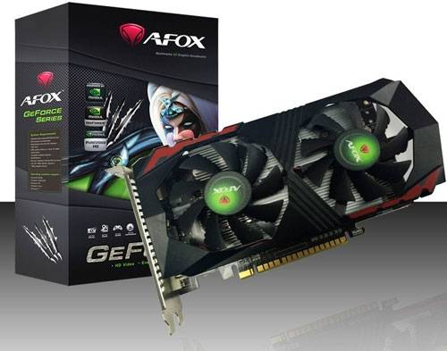 Видеокарта AFOX PCI-Ex GeForce GTX 1050 2GB