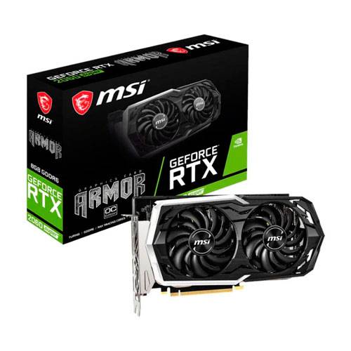 Видеокарта MSI GeForce RTX 2060 SUPER ARMOR OC GDDR6 192Bit 8GB