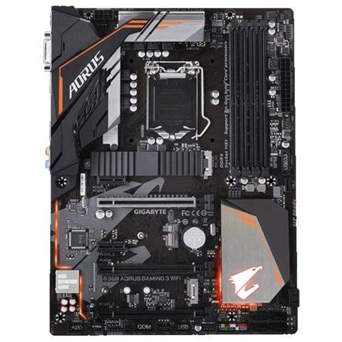 Материнская плата GIGABYTE B360 AORUS GAMING 3 WIFI