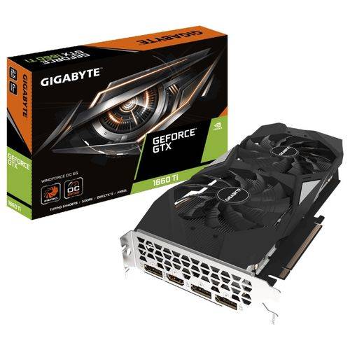 Видеокарта GIGABYTE GeForce GTX 1660 Ti 6GB GAMING OC 6 GD
