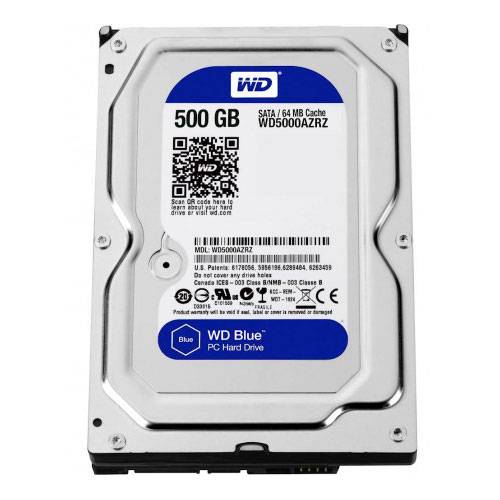 Жесткий диск Western Digital WD Blue Desktop 500GB (WD5000AZRZ)