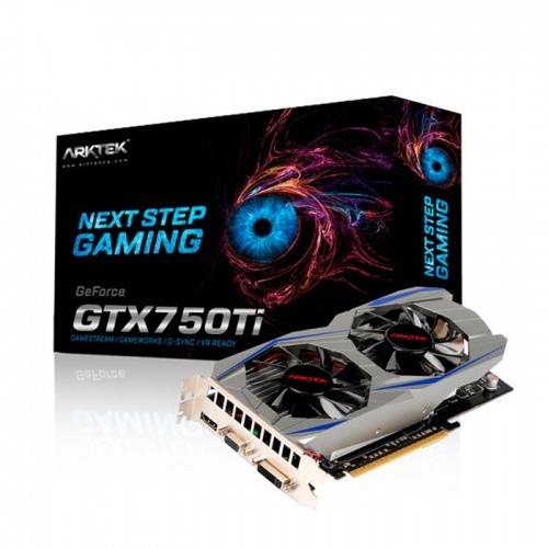 Видеокарта Arktek — 2GB GTX750Ti 128Bits GDDR5