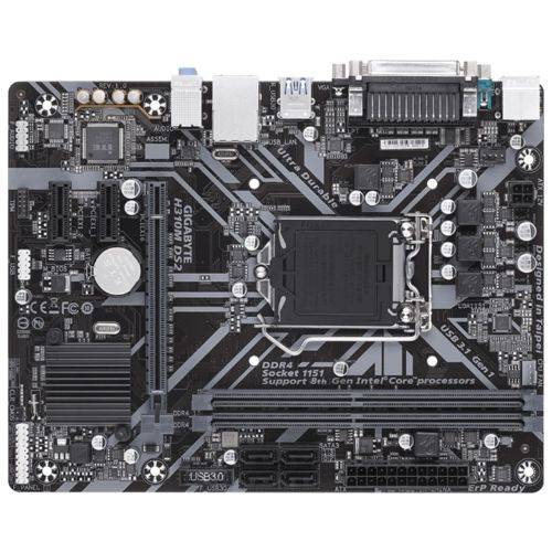 Материнская плата GIGABYTE H310M DS2