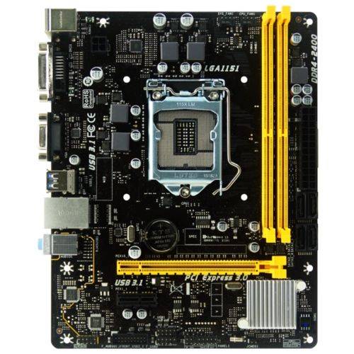 Материнская плата Biostar H110MDE Ver. 7.x