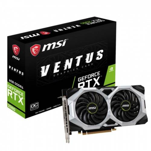 Видеокарта MSI GeForce RTX 2060 Ventus 6GB