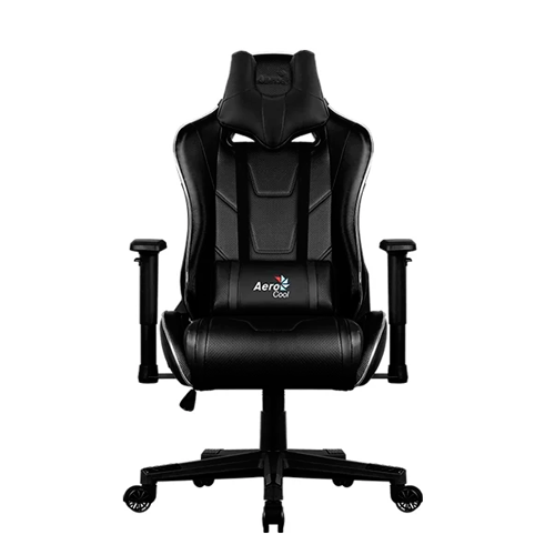 Компьютерное игровое кресло AeroCool AC220 AIR RGB Black