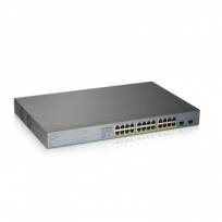 Коммутатор PoE+ для IP-видеокамер ZYXEL GS1300-26HP