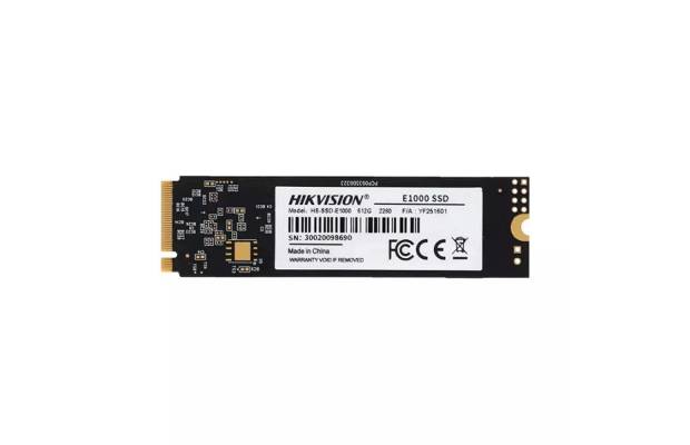 Твердотельный накопитель SSD Hikvision E1000 512GB NVMe