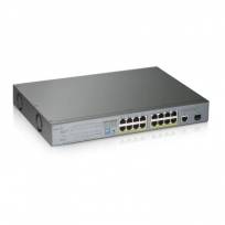Коммутатор PoE+ для IP-видеокамер ZYXEL GS1300-18HP