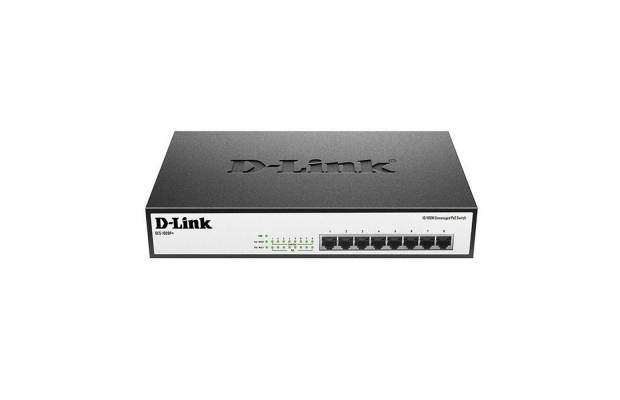 Коммутатор D-Link DES-1008P+