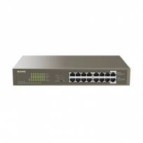 Коммутатор Tenda TEG1116P-16-150W