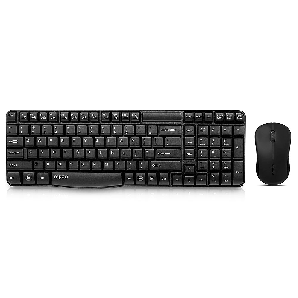 Клавиатура и мышь Rapoo X1810 Wireless USB