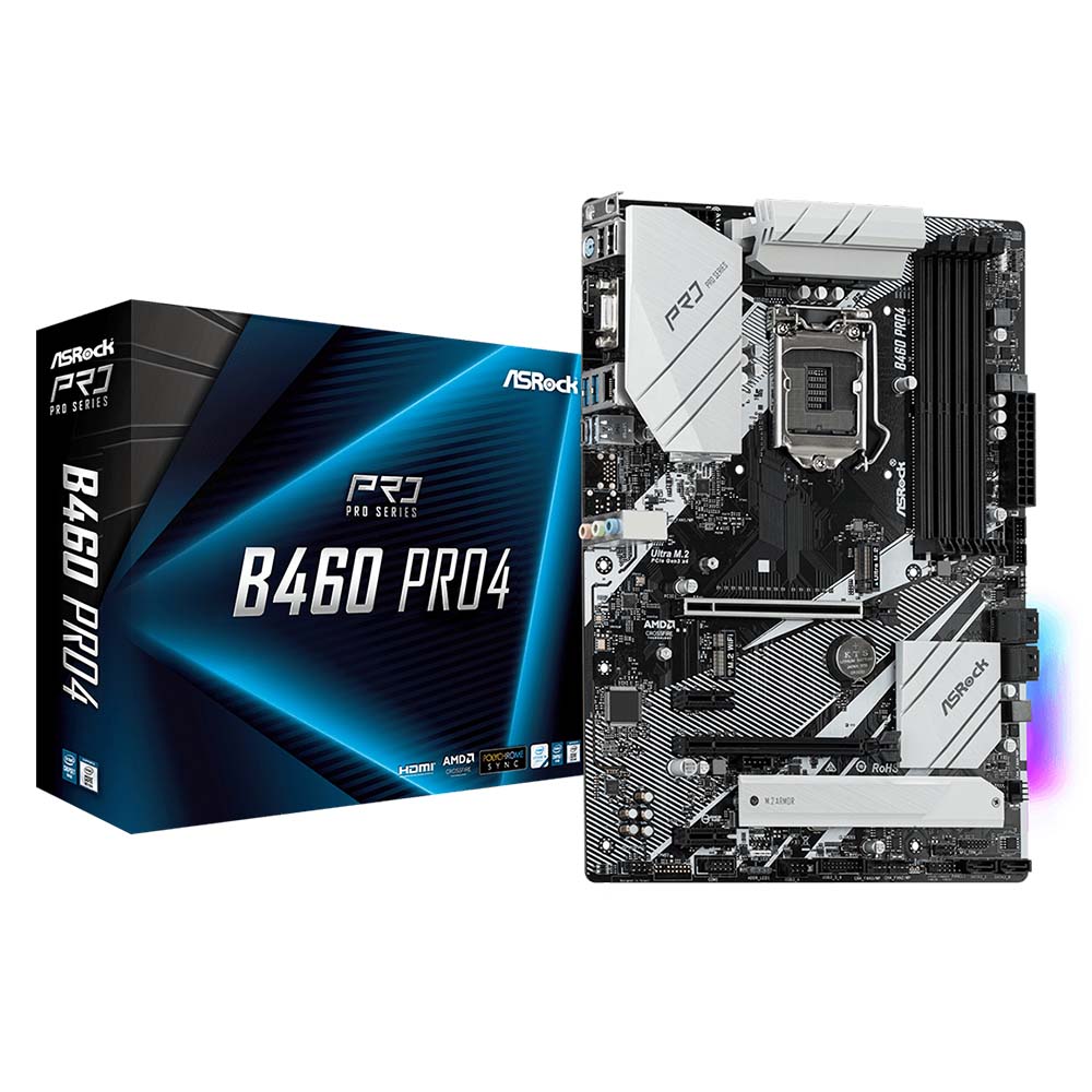 Материнская плата ASRock B460 Pro4