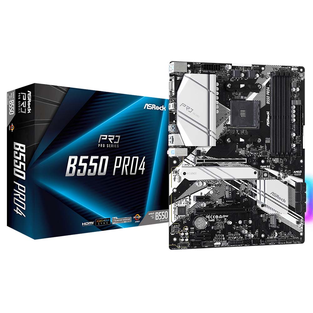 Материнская плата ASRock B550 Pro4