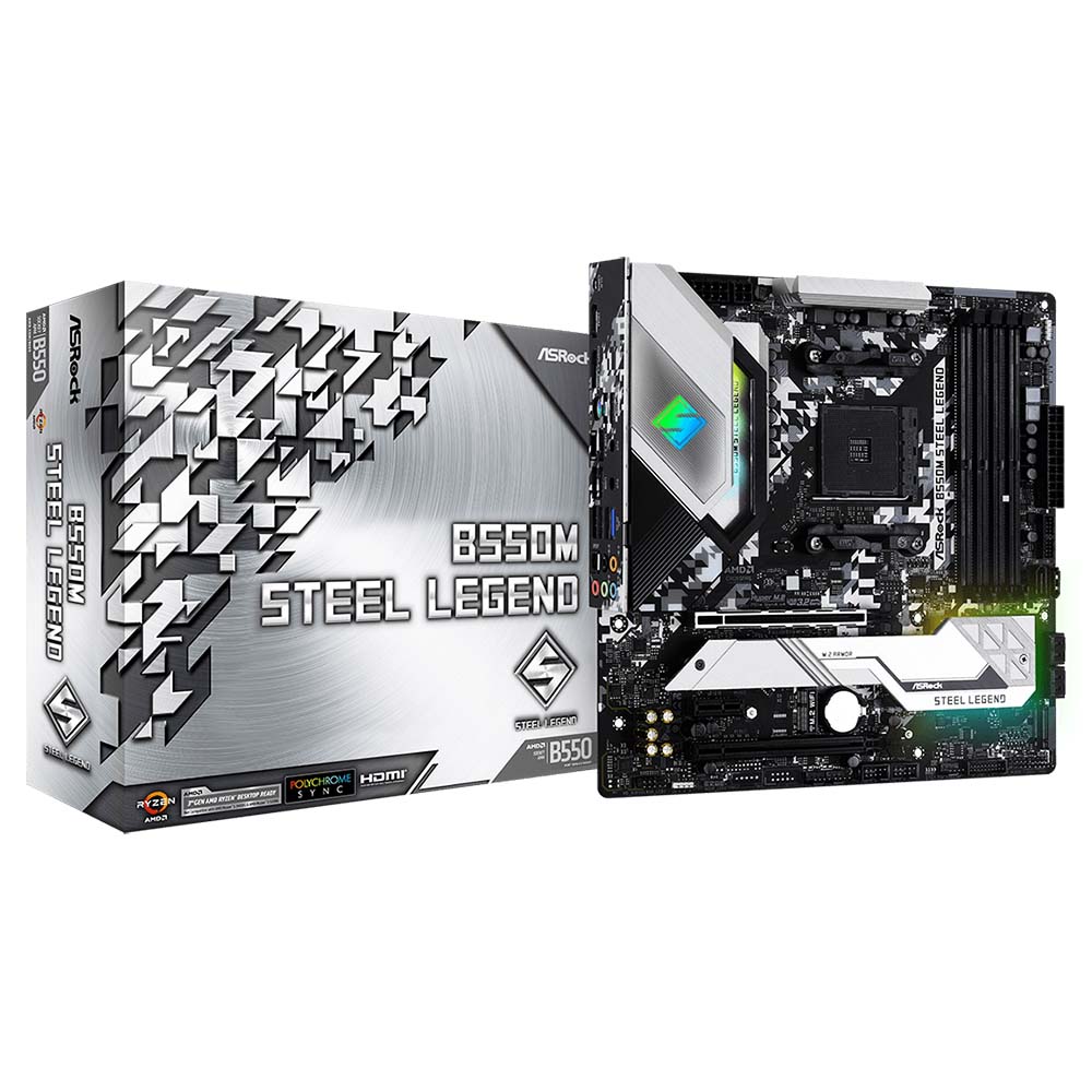 Материнская плата ASRock B550 Steel Legend