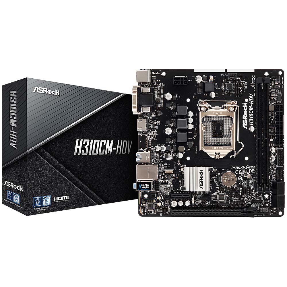 Материнская плата ASRock H310CM HDV