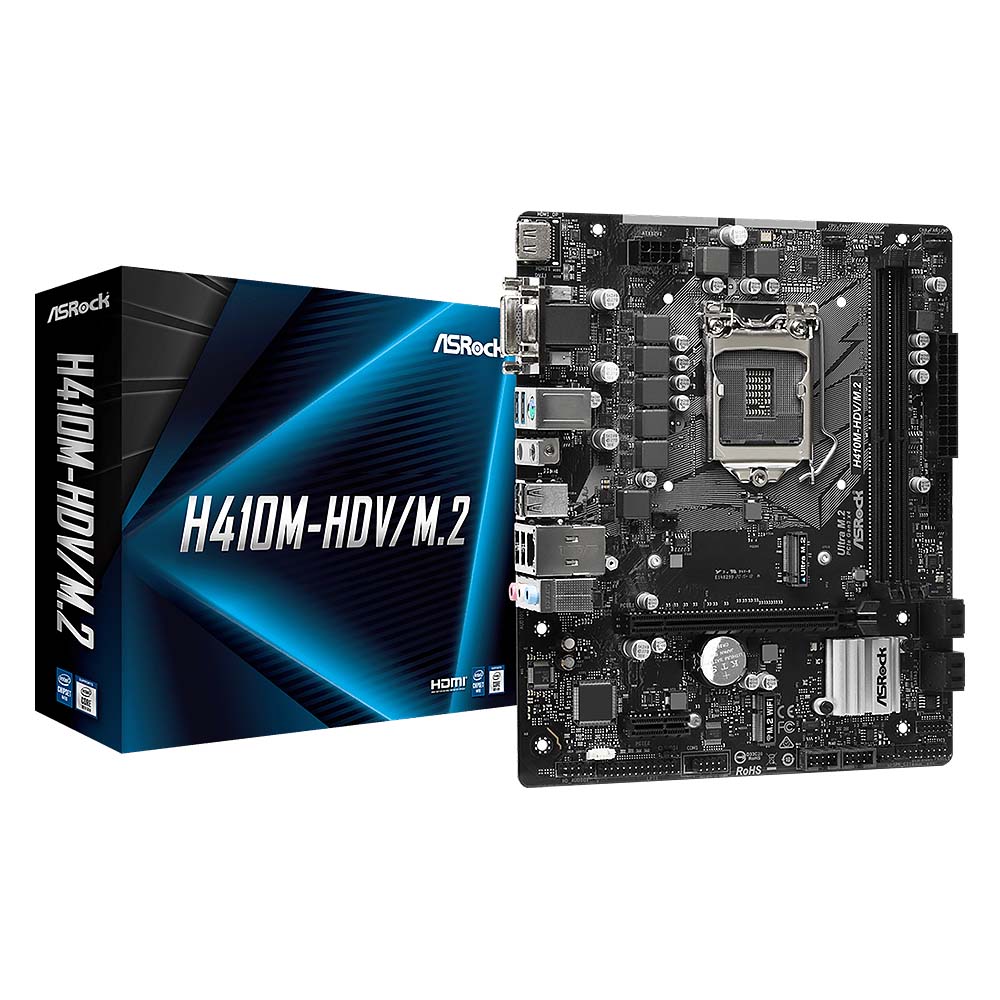 Материнская плата ASRock H410M HDV/M.2