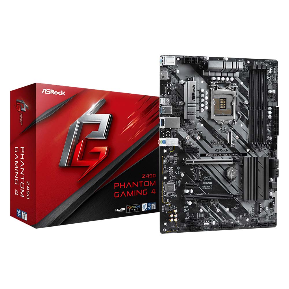 Материнская плата ASRock Z490 Phantom Gaming 4