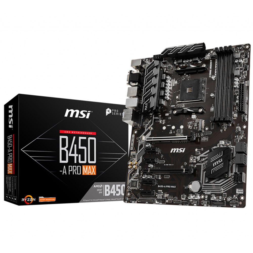 Материнская плата MSI B450-A Pro Max