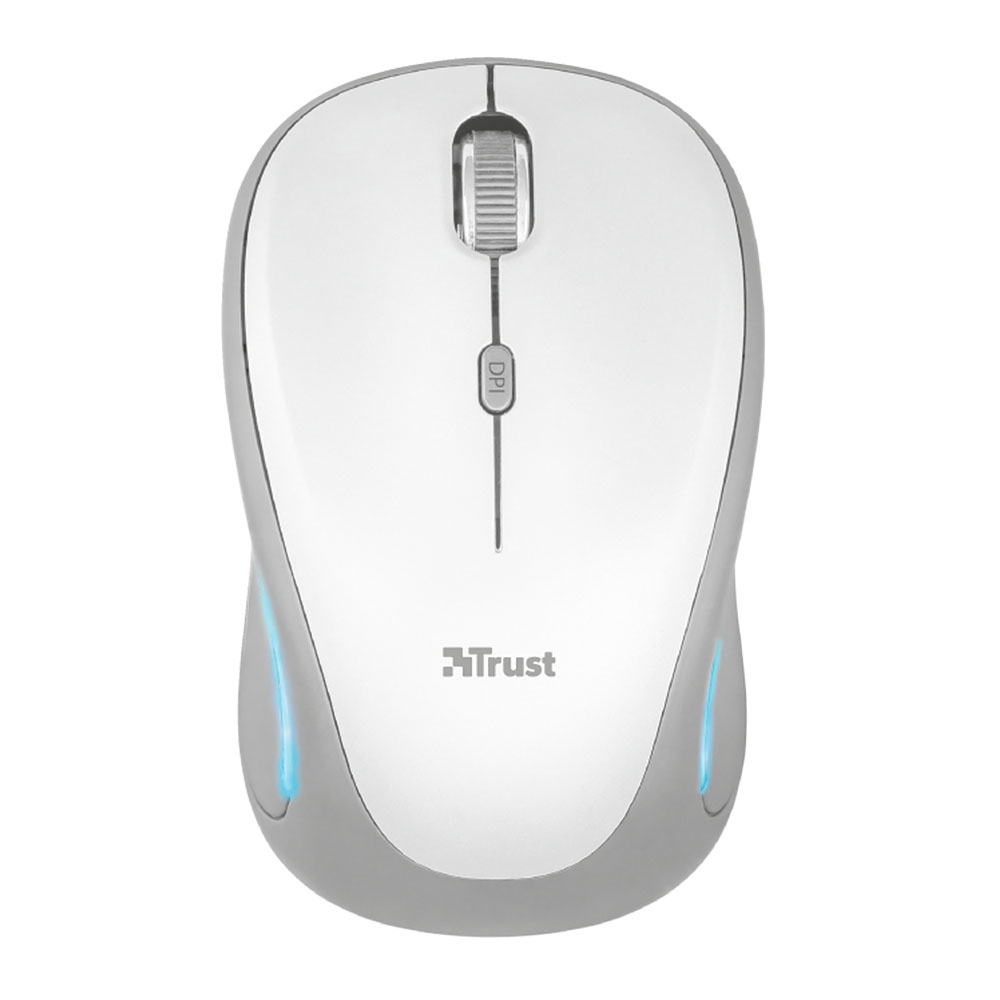 Компьютерная мышь Trust Yvi FX LED White Wireless