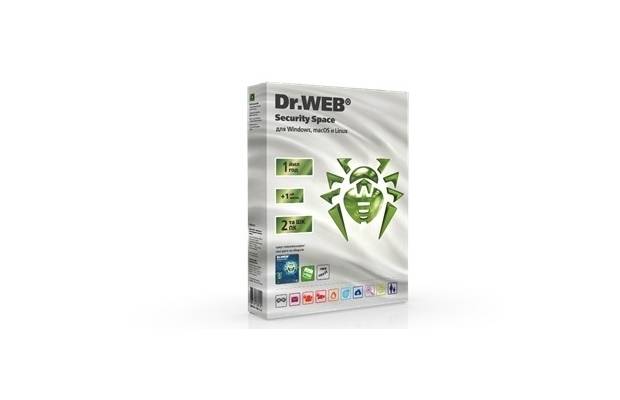 Dr.WEB Security Space 2 ПК/1 One year