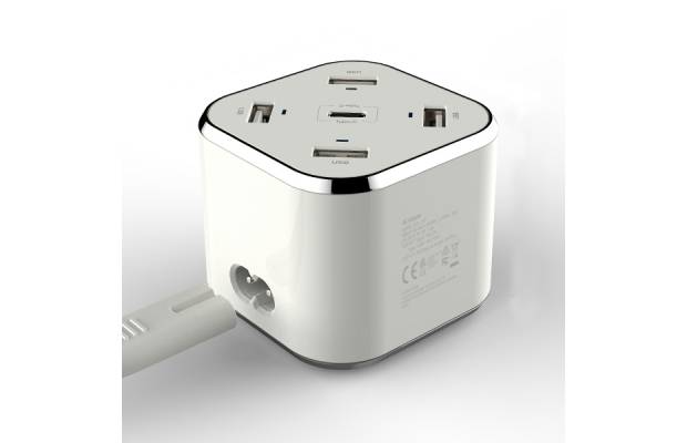 USB разветвитель Huntkey 4 USB ports + 1 Type C ports Smart C
