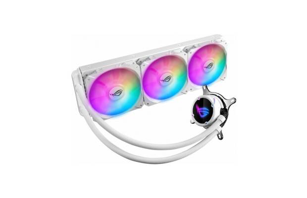 Система водяного охлаждения для процессора ASUS ROG STRIX LC 360 RGB White Edition
