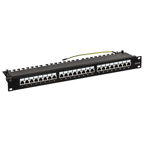 Патч-панель ITK cat 5e STP/FTP 24 порта