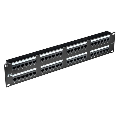 Патч-панель ITK cat 6 UTP 48 портов