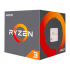 Центральный процессор AMD Ryzen™ 3 1200 - 3.1 GHz, 4 core/4 Threads, 2+8Mb, 65W, no GPU, AM4 (YD1200BBM4KAE), oem