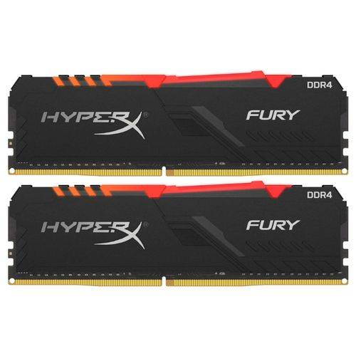 Оперативная память Kingston DDR4 32GB HyperX Fury 3200Ghz PC4-25600 (2x16GB) (HX432C16FB3AK2/32) RGB