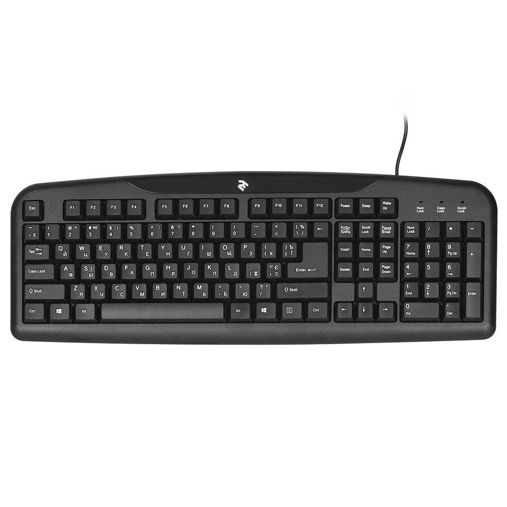 Клавиатура 2E KS101 USB Black