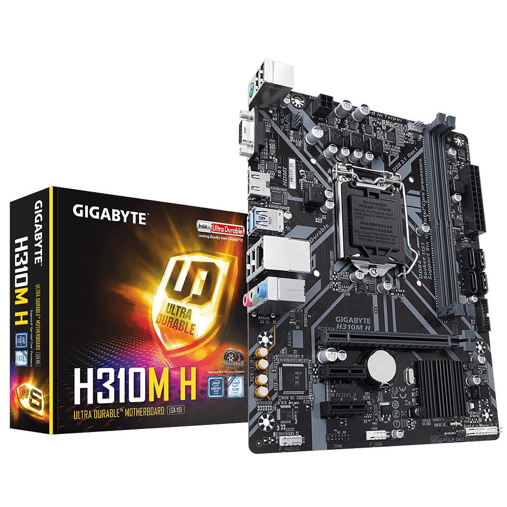 Материнская плата GIGABYTE H310M H ULTRA DURABLE
