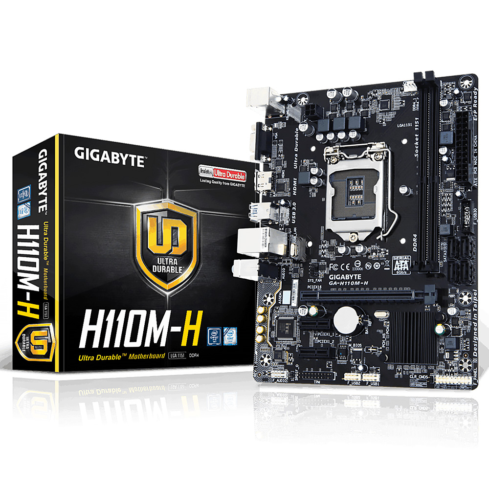 Материнская плата GIGABYTE H110M-H ULTRA DURABLE