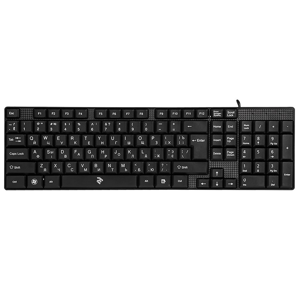 Клавиатура 2E KS106 USB Black