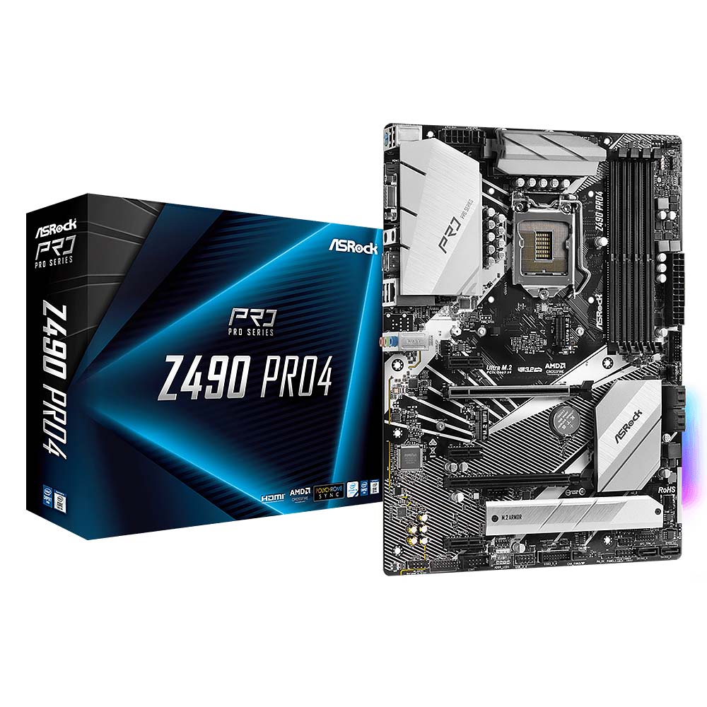 Материнская плата ASRock Z490 Pro4