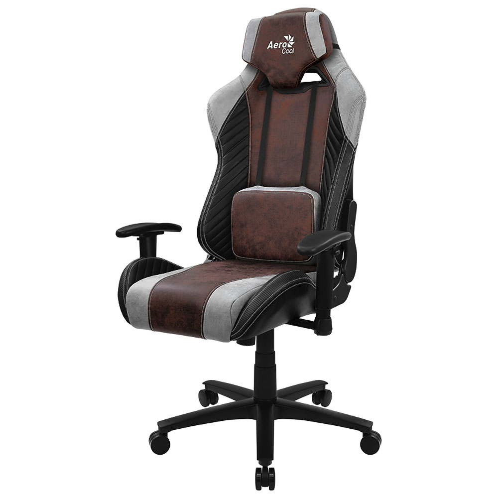 Компьютерное игровое кресло AeroCool Baron Burgundy Red