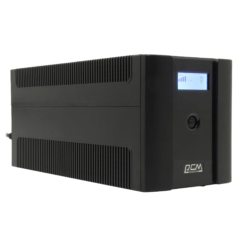 Источник бесперебойного питания UPS Powercom RPT 1500AP LCD 2x12V/7Ah 615V